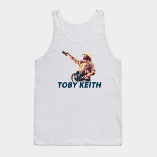 Toby Keith Retro Vintage Color Tank Top